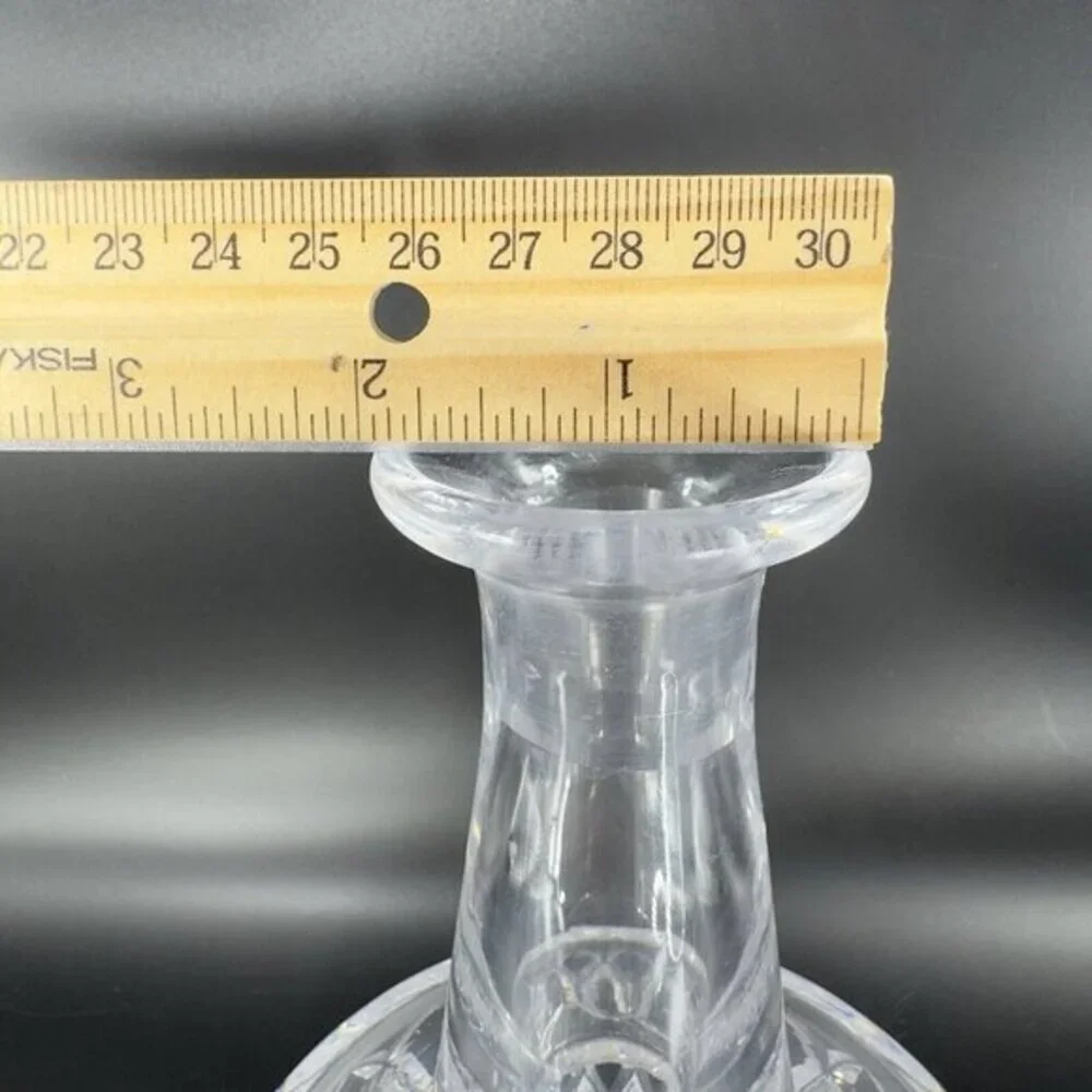 Orrefors Elisabeth Clear‎ Crystal Decanter Bottle With Stopper Heavy Luxurious